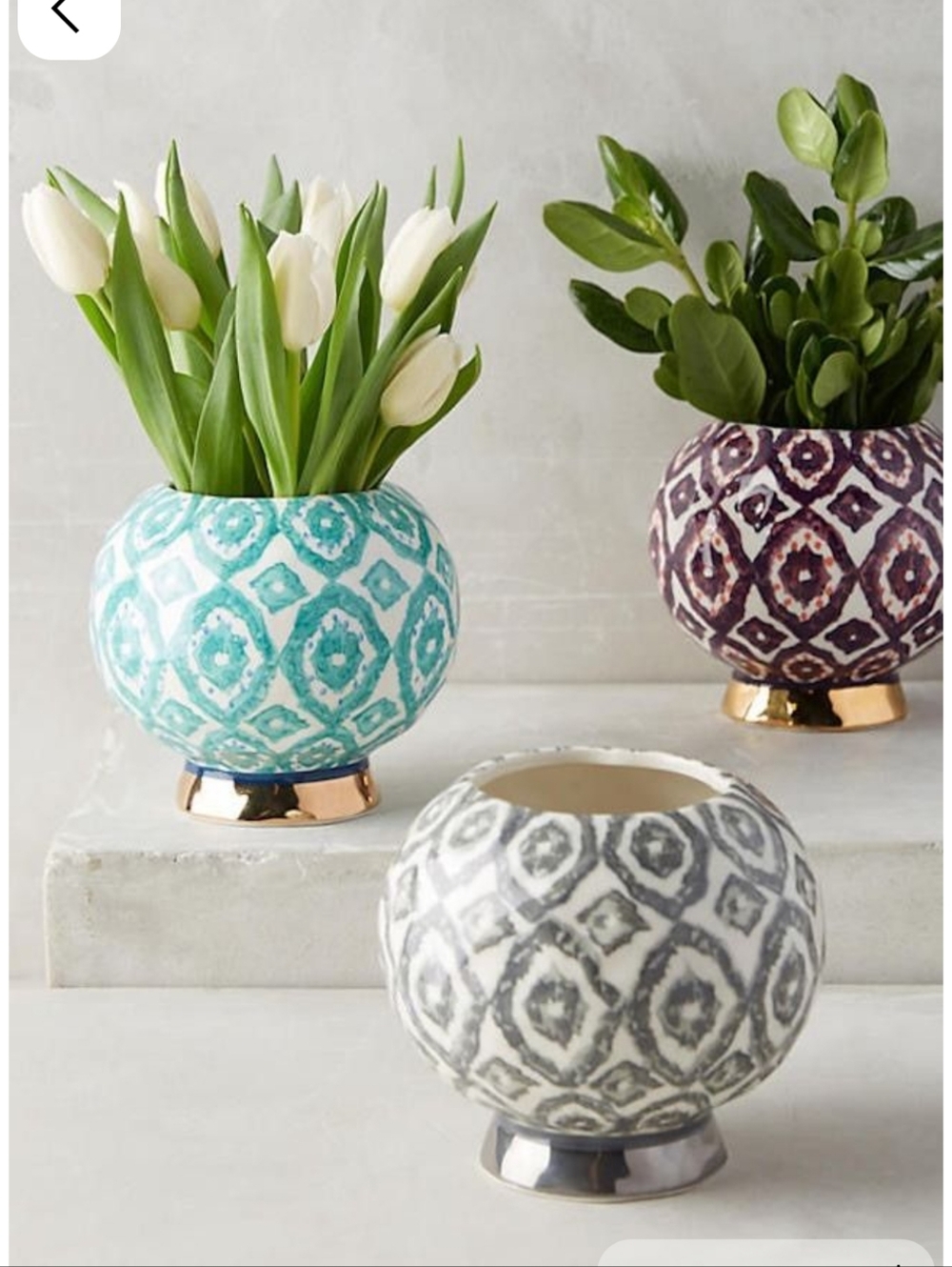 Anthropologie Solena Vase